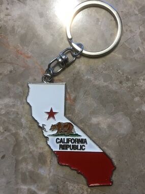 California Republic Keychain Nice!
